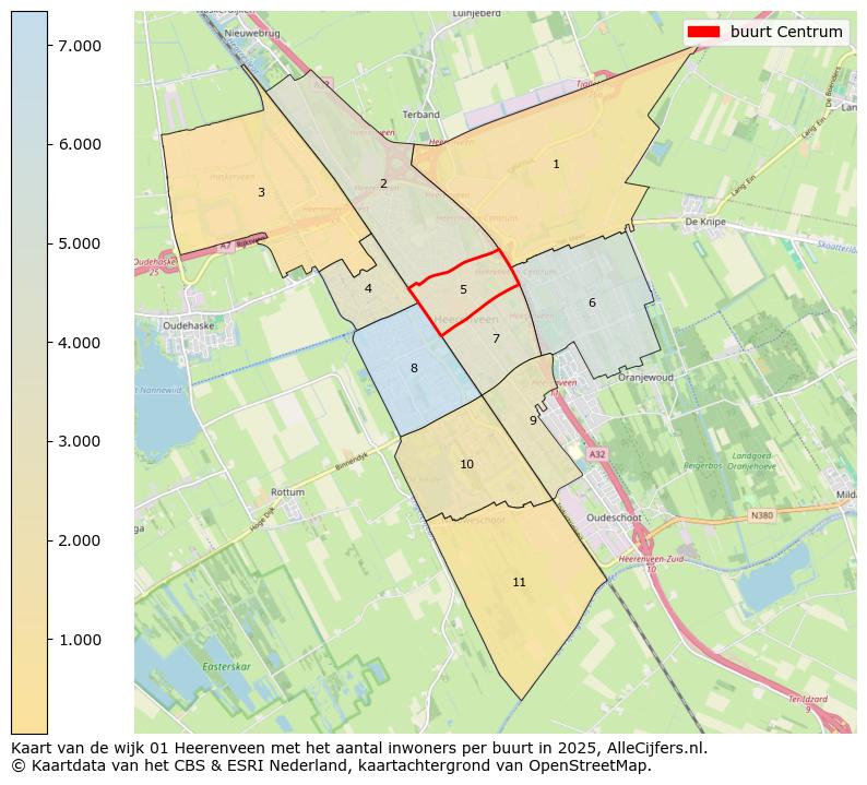 Afbeelding van de buurt Centrum op de kaart.