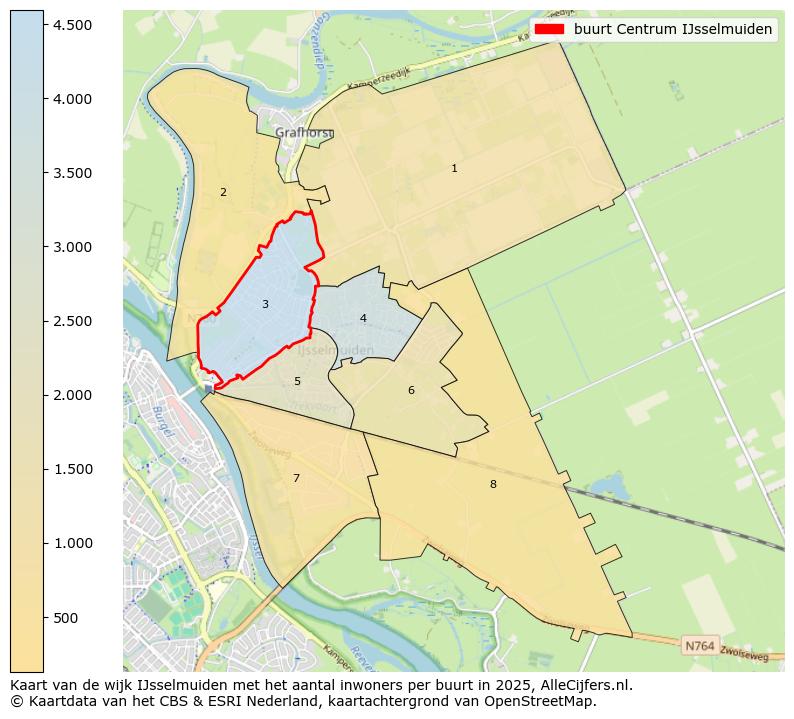 Afbeelding van de buurt Centrum IJsselmuiden op de kaart.