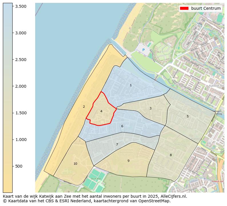 Afbeelding van de buurt Centrum op de kaart.