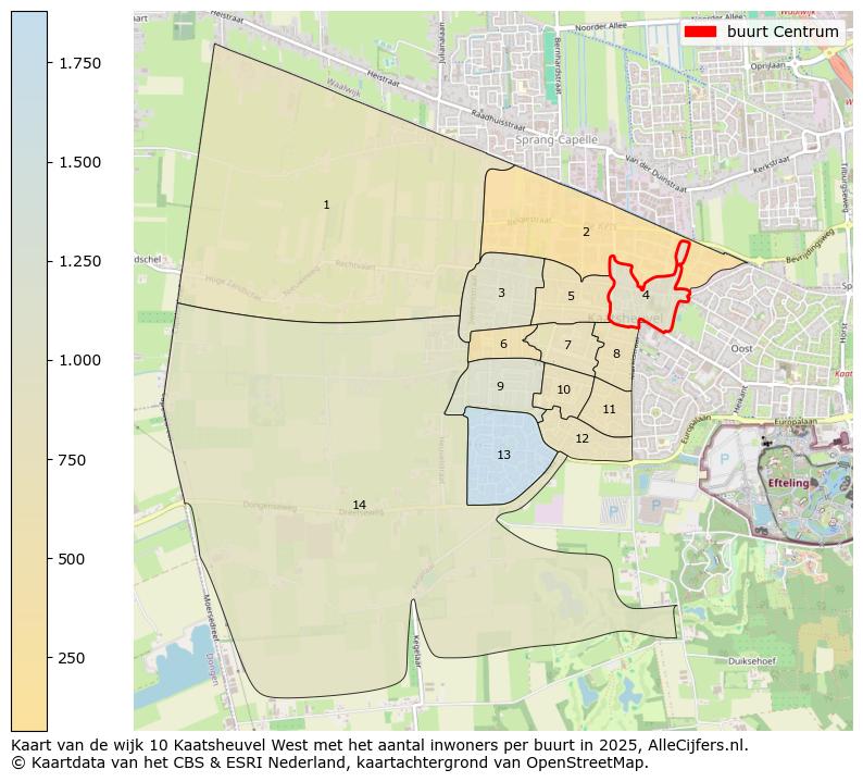 Afbeelding van de buurt Centrum op de kaart.
