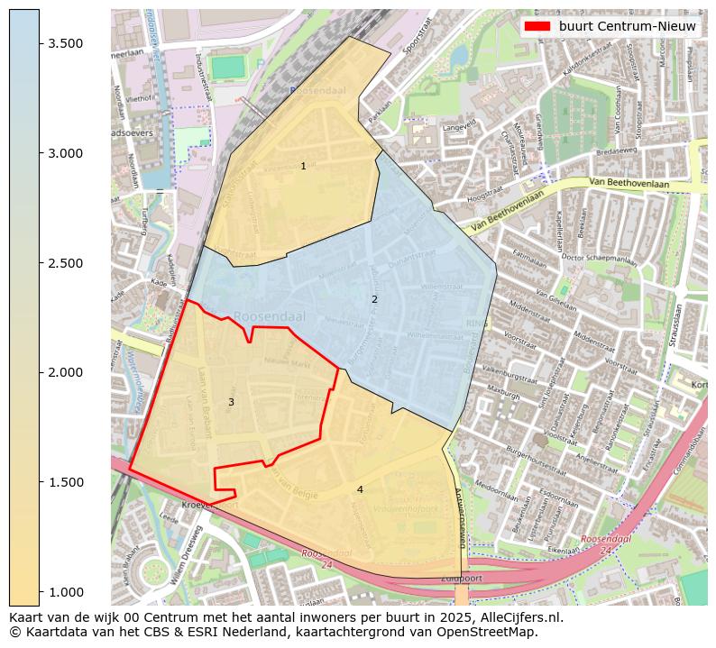 Afbeelding van de buurt Centrum-Nieuw op de kaart.