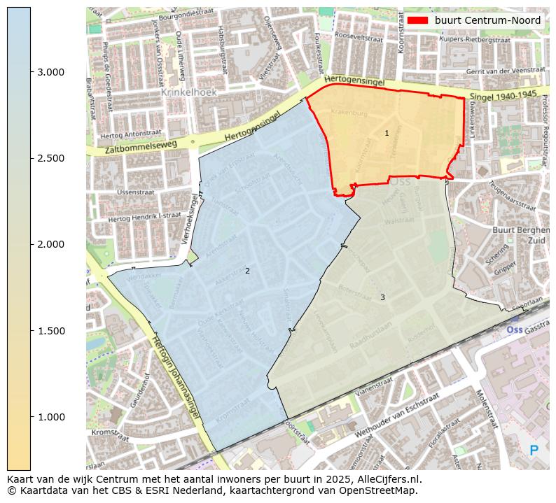 Afbeelding van de buurt Centrum-Noord op de kaart.
