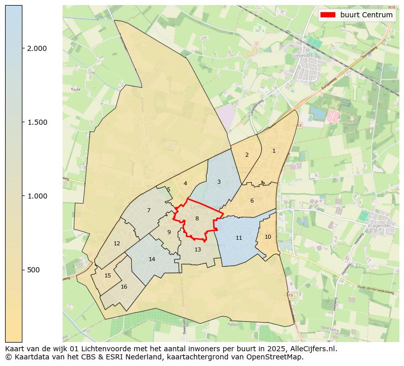 Afbeelding van de buurt Centrum op de kaart.
