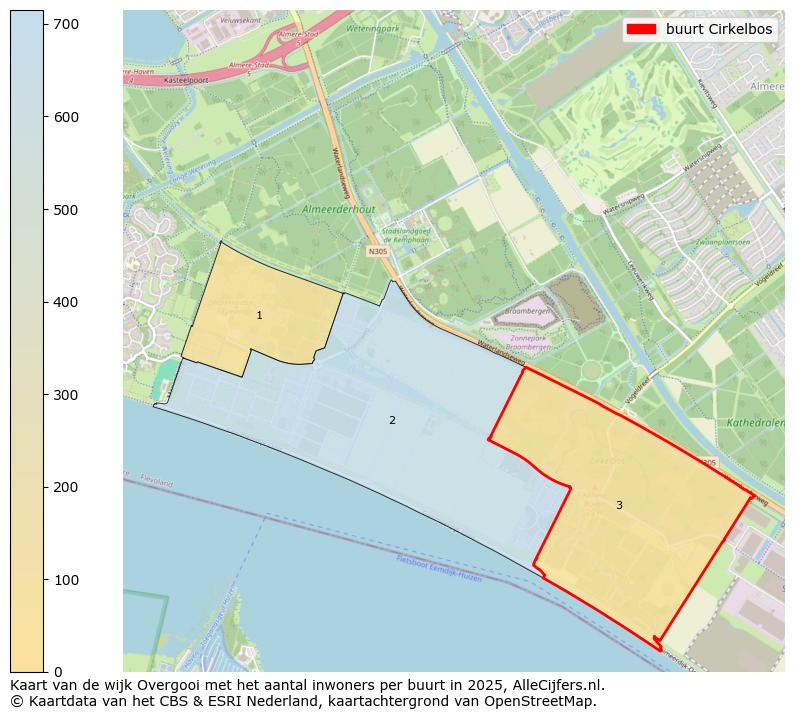 Afbeelding van de buurt Cirkelbos op de kaart.