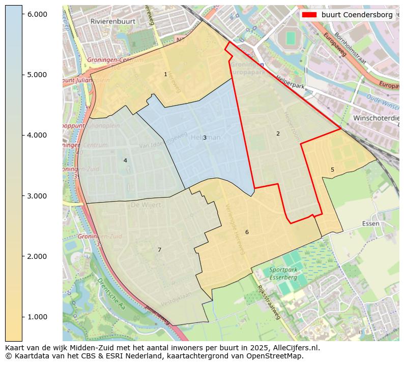 Afbeelding van de buurt Coendersborg op de kaart.