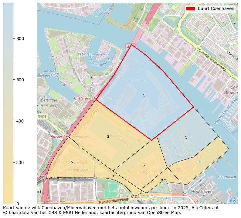 Afbeelding van de buurt Coenhaven op de kaart.