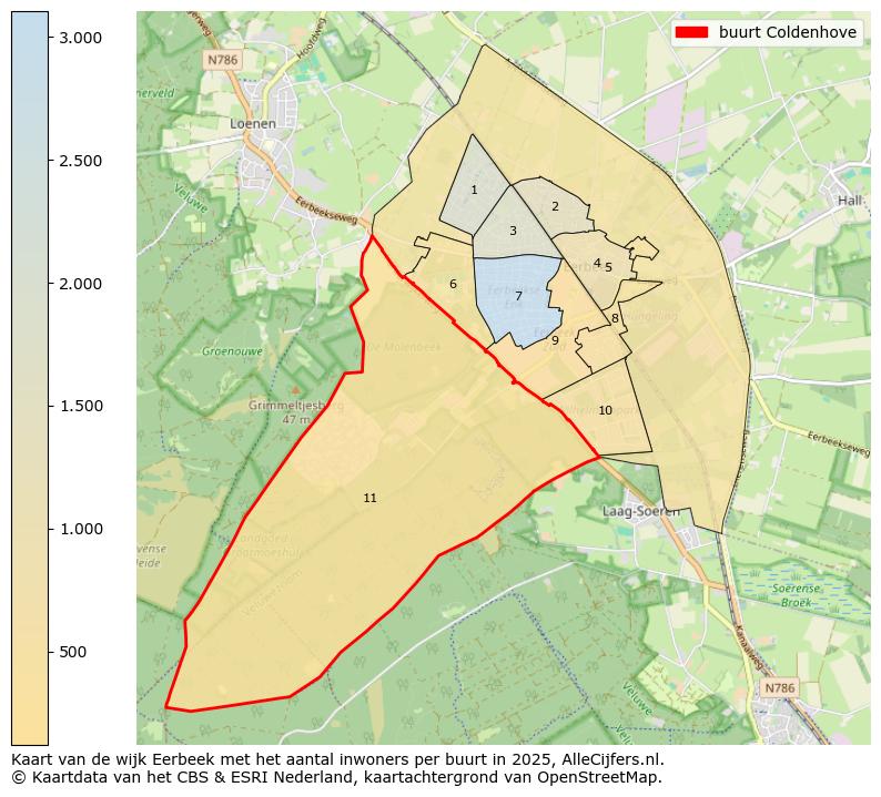 Afbeelding van de buurt Coldenhove op de kaart.