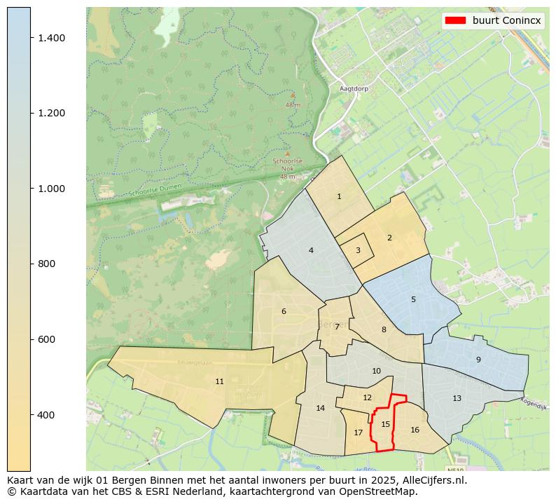 Afbeelding van de buurt Conincx op de kaart.
