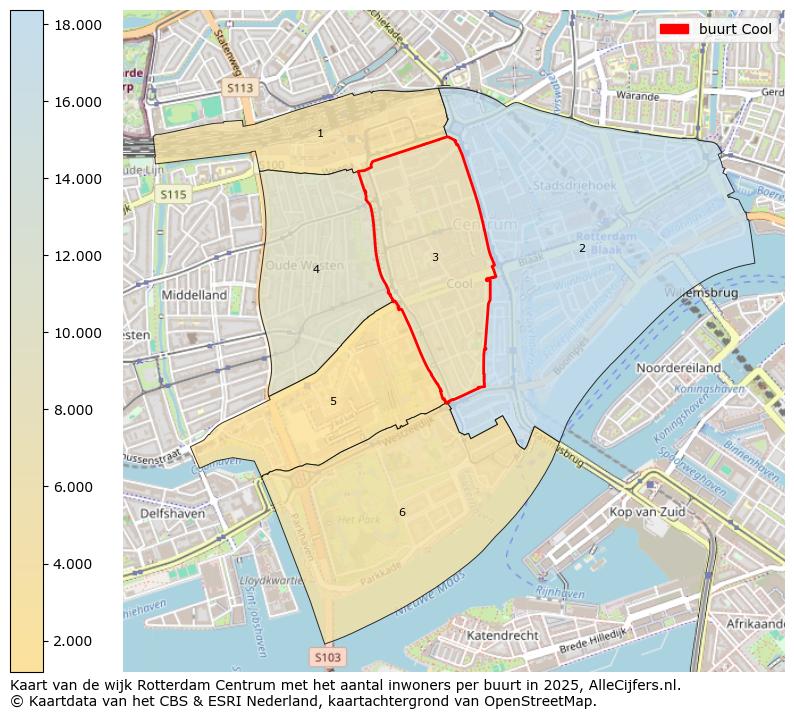 Afbeelding van de buurt Cool op de kaart.