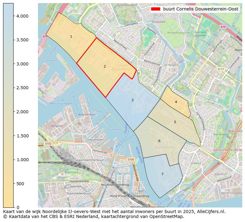 Afbeelding van de buurt Cornelis Douwesterrein-Oost op de kaart.