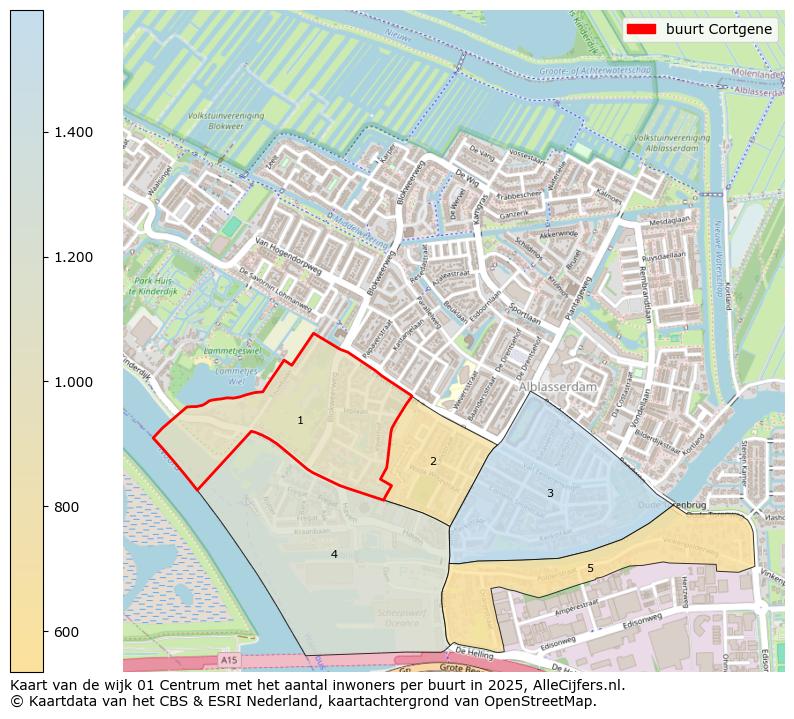 Afbeelding van de buurt Cortgene op de kaart.