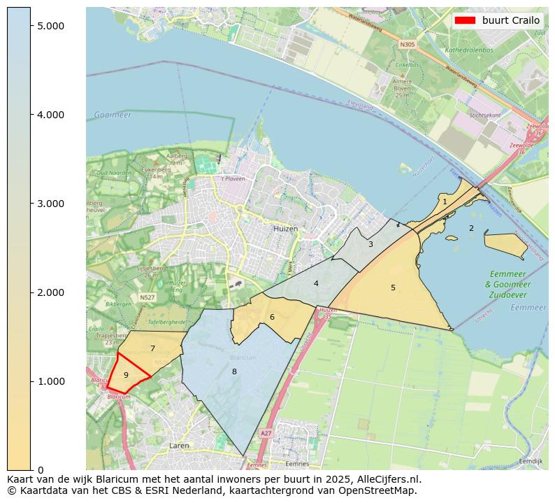 Afbeelding van de buurt Crailo op de kaart.