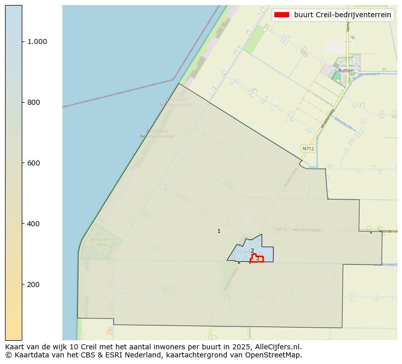 Afbeelding van de buurt Creil-bedrijventerrein op de kaart.