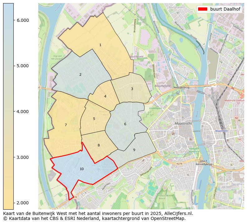 Afbeelding van de buurt Daalhof op de kaart.