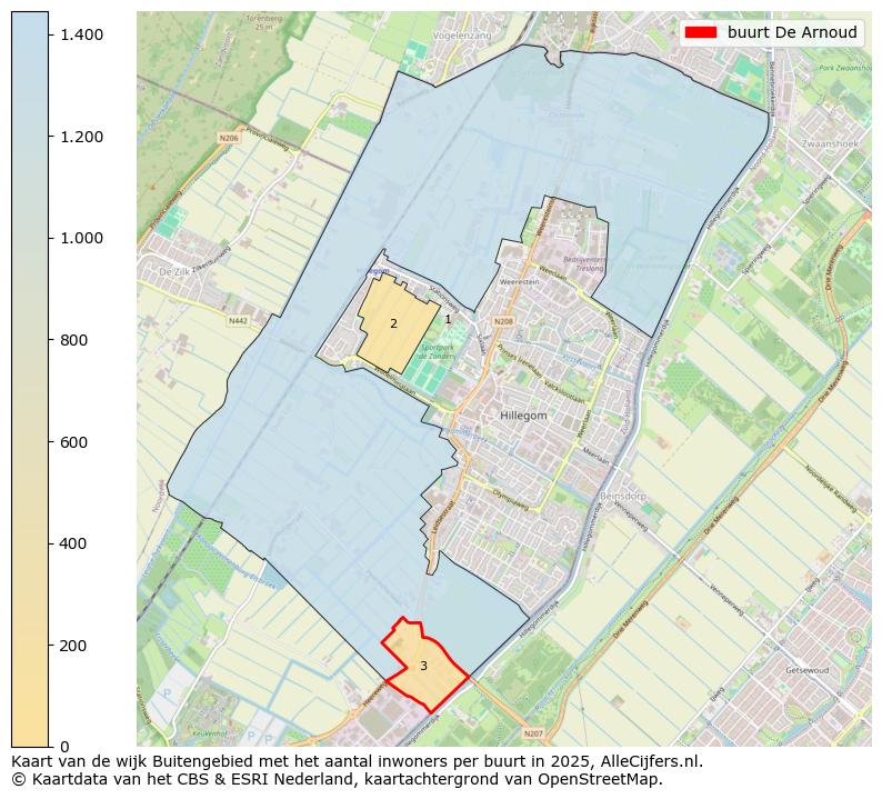 Afbeelding van de buurt De Arnoud op de kaart.