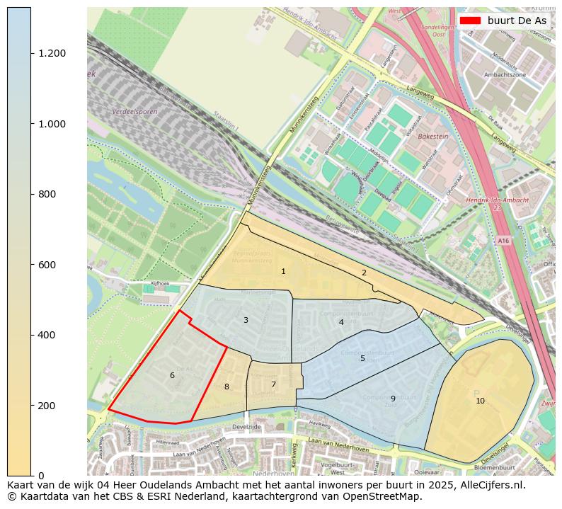 Afbeelding van de buurt De As op de kaart.