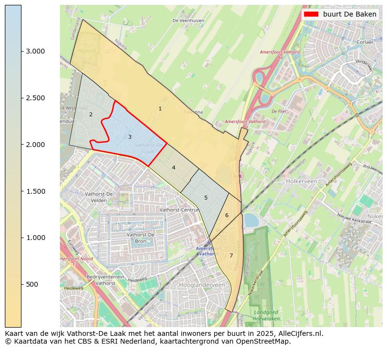 Afbeelding van de buurt De Baken op de kaart.