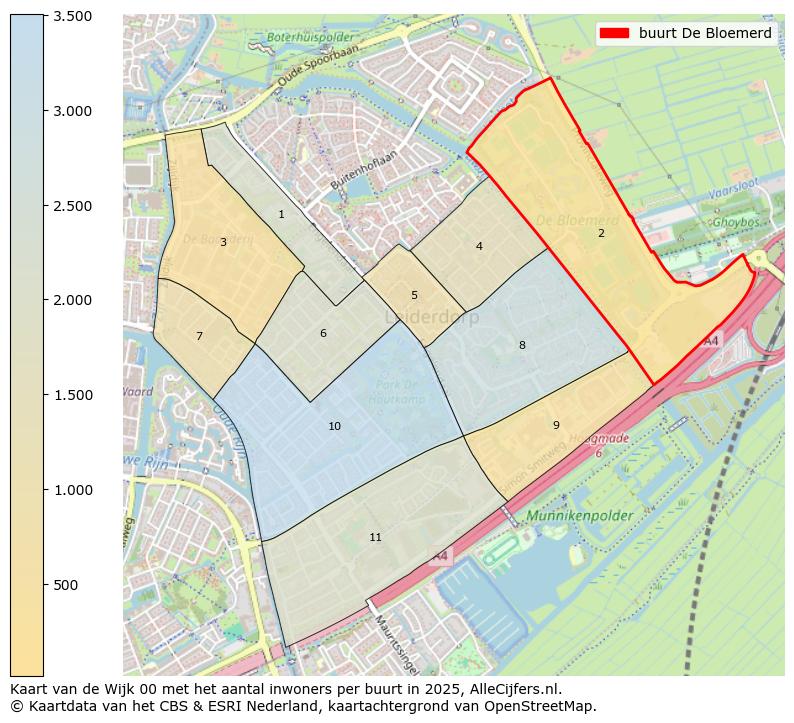 Afbeelding van de buurt De Bloemerd op de kaart.