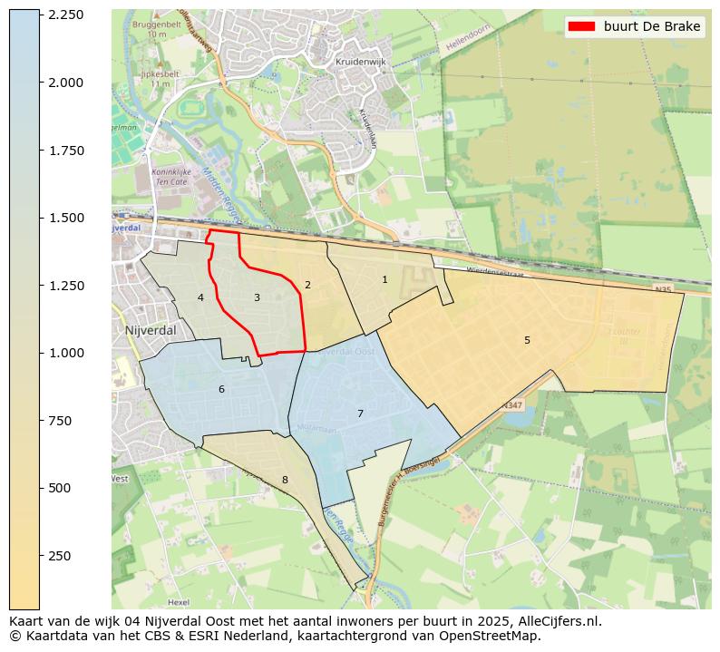 Afbeelding van de buurt De Brake op de kaart.