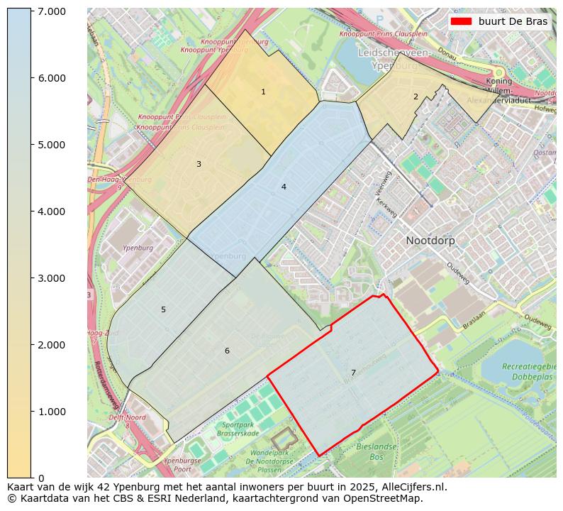 Afbeelding van de buurt De Bras op de kaart.