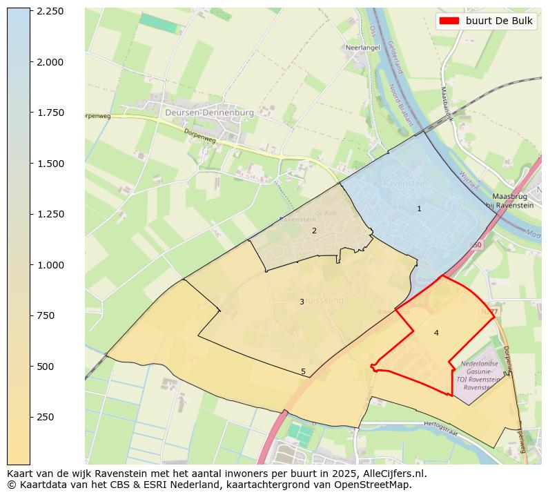 Afbeelding van de buurt De Bulk op de kaart.