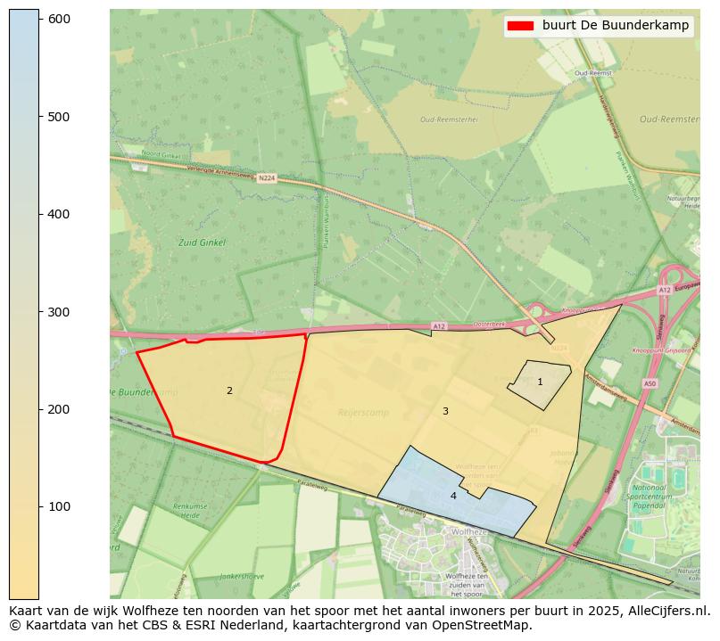 Afbeelding van de buurt De Buunderkamp op de kaart.