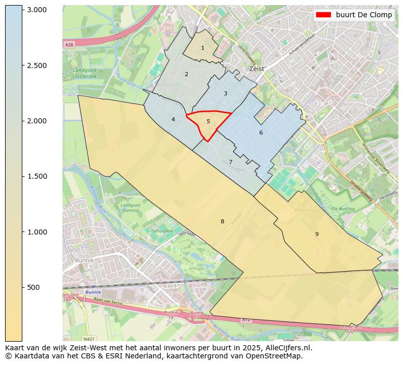Afbeelding van de buurt De Clomp op de kaart.