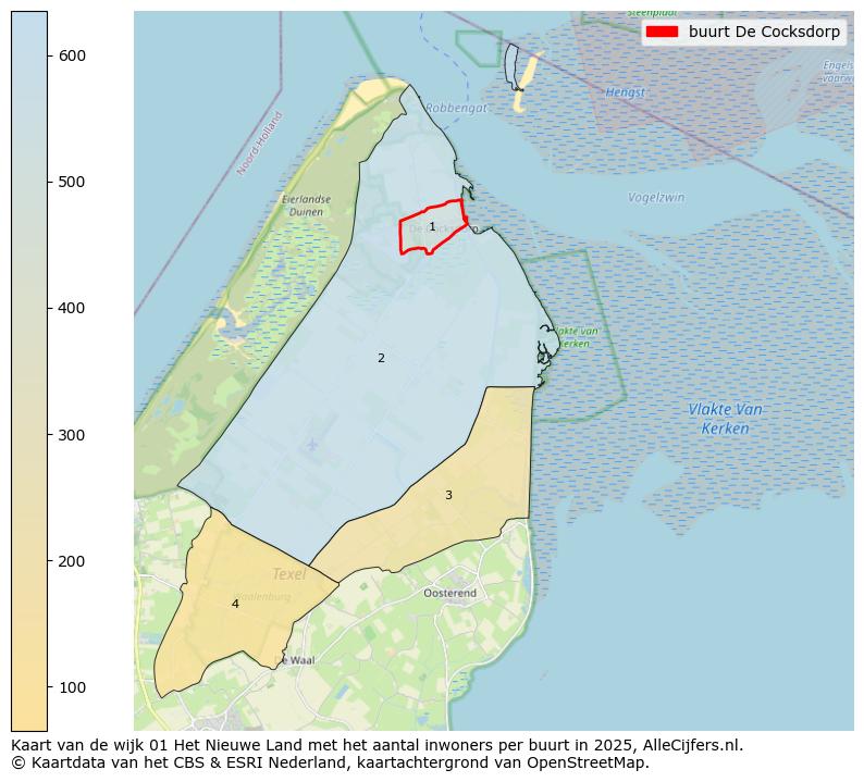Afbeelding van de buurt De Cocksdorp op de kaart.
