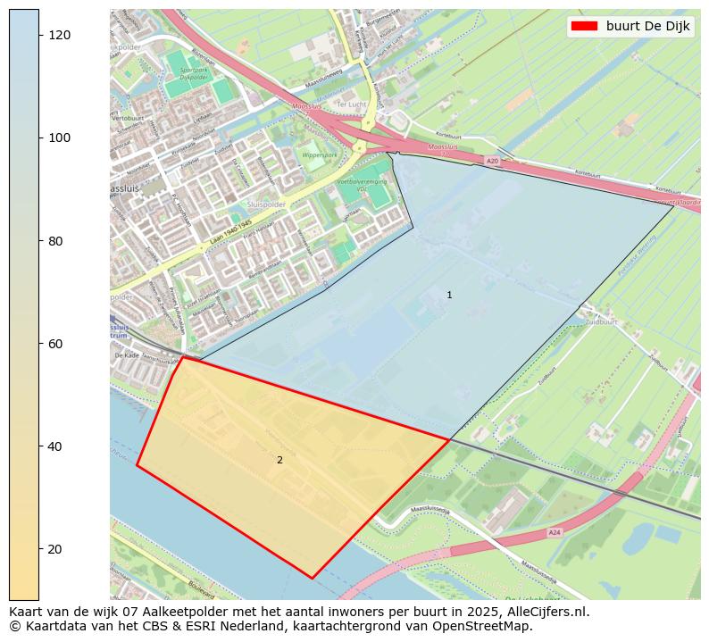 Afbeelding van de buurt De Dijk op de kaart.
