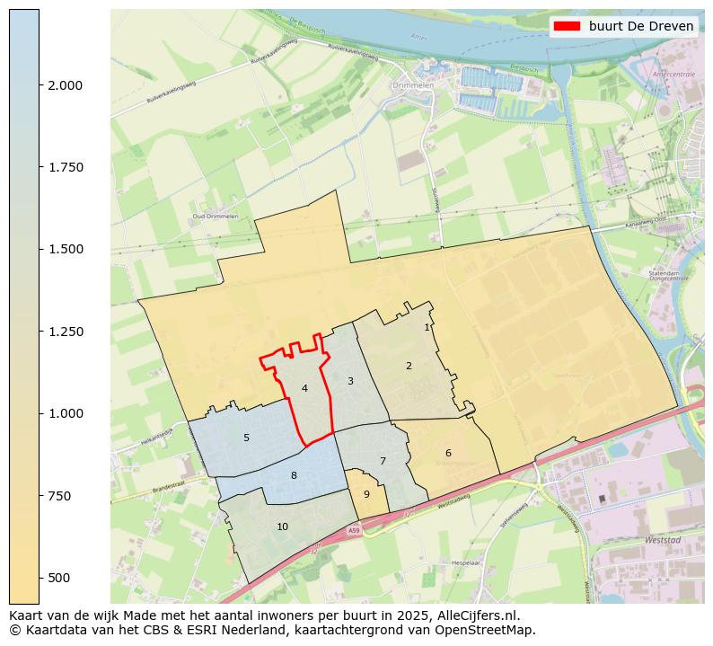 Afbeelding van de buurt De Dreven op de kaart.
