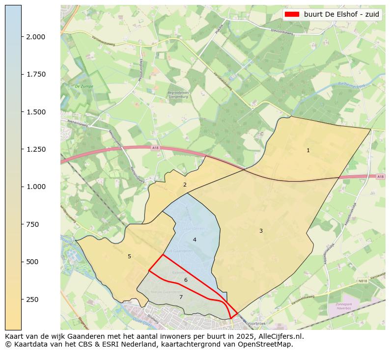 Afbeelding van de buurt De Elshof - zuid op de kaart.