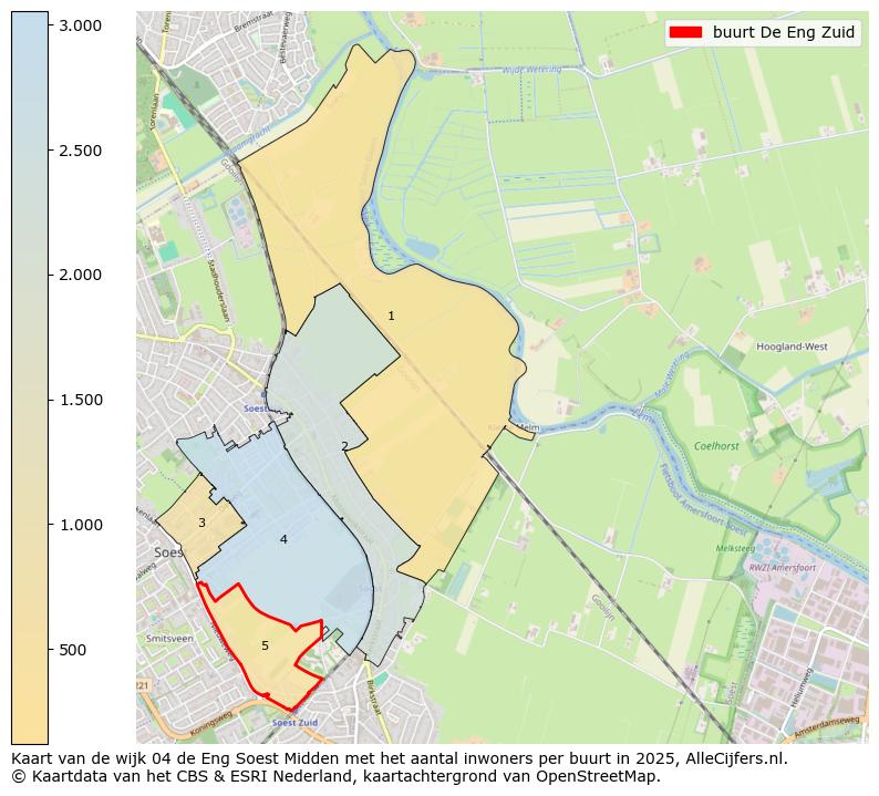 Afbeelding van de buurt De Eng Zuid op de kaart.