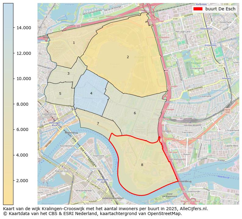 Afbeelding van de buurt De Esch op de kaart.