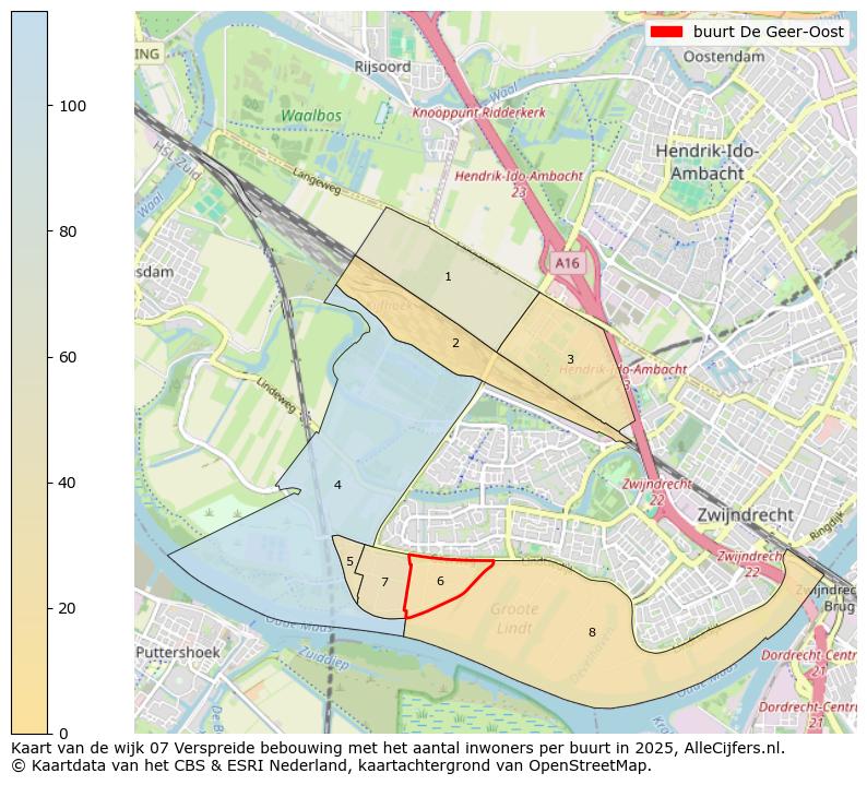 Afbeelding van de buurt De Geer-Oost op de kaart.