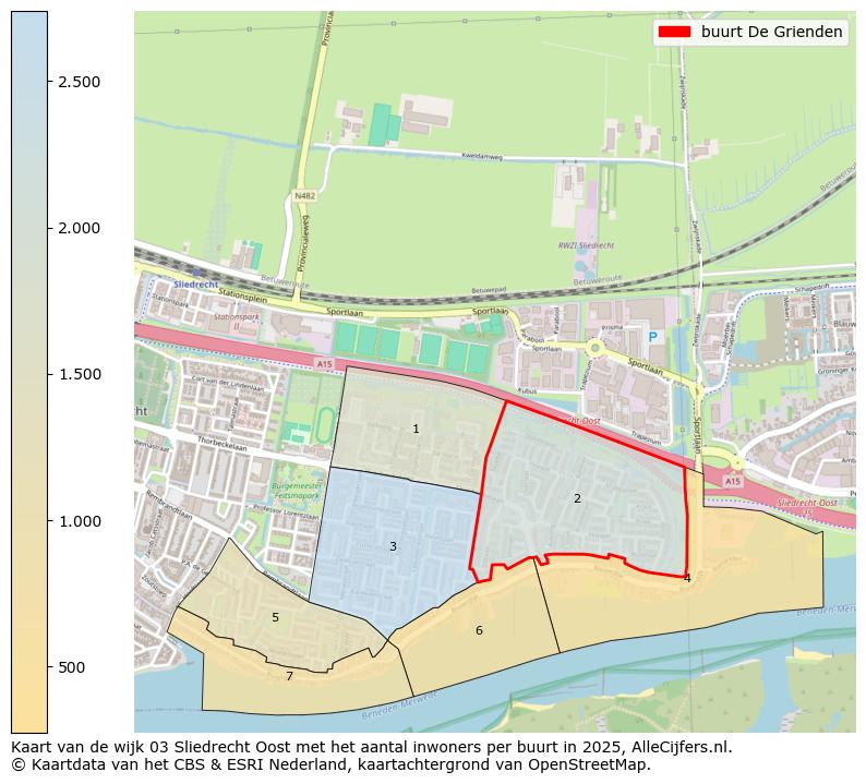 Afbeelding van de buurt De Grienden op de kaart.