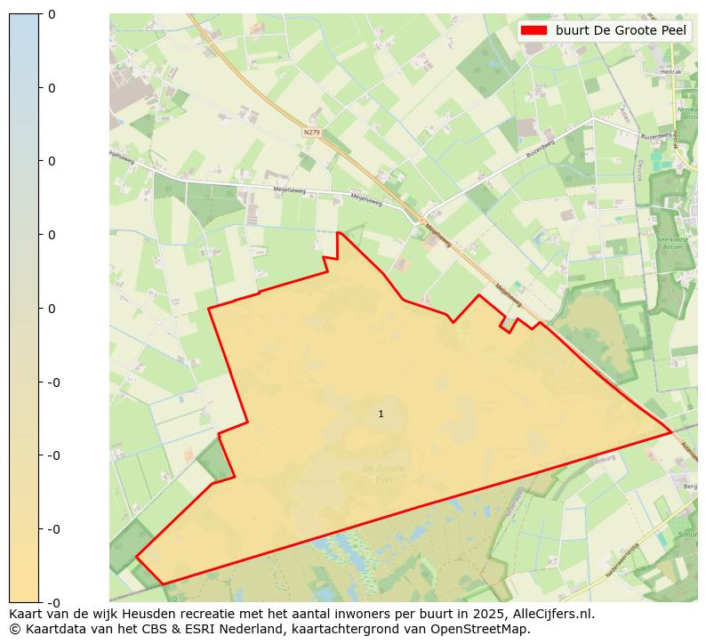 Afbeelding van de buurt De Groote Peel op de kaart.