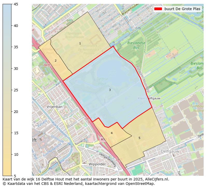 Afbeelding van de buurt De Grote Plas op de kaart.