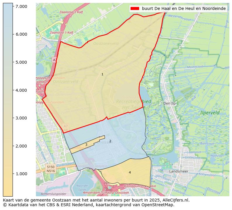 Afbeelding van de buurt De Haal en De Heul en Noordeinde op de kaart.