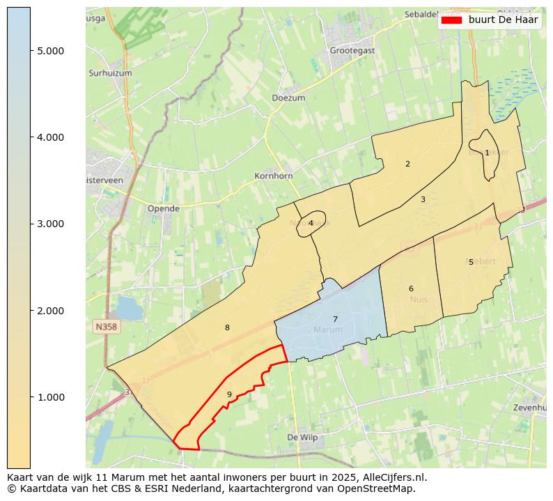 Afbeelding van de buurt De Haar op de kaart.