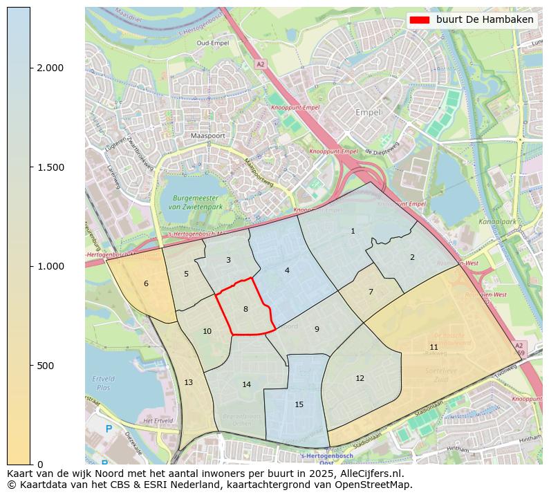 Afbeelding van de buurt De Hambaken op de kaart.