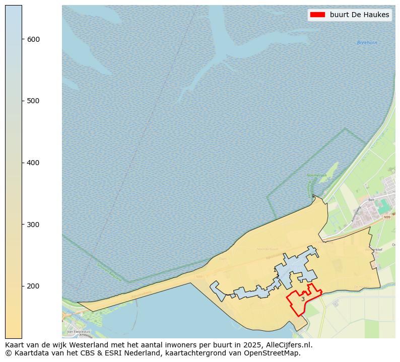 Afbeelding van de buurt De Haukes op de kaart.