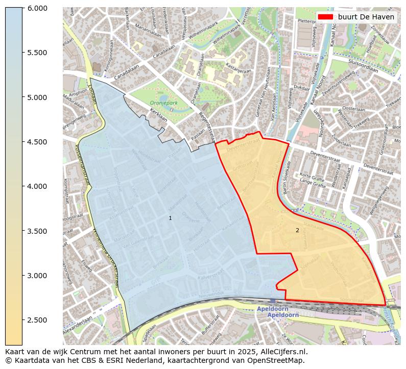 Afbeelding van de buurt De Haven op de kaart.
