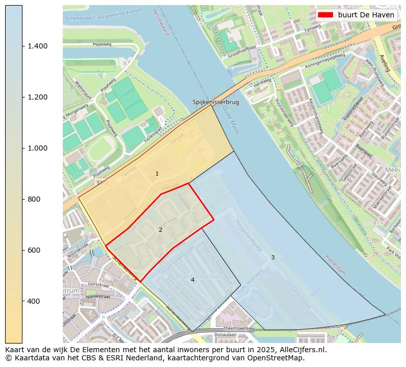 Afbeelding van de buurt De Haven op de kaart.