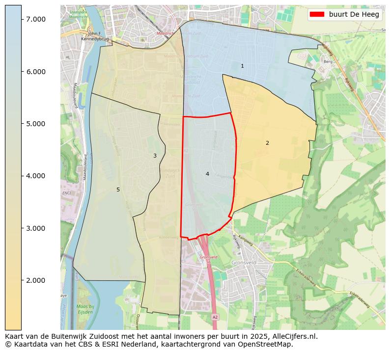 Afbeelding van de buurt De Heeg op de kaart.