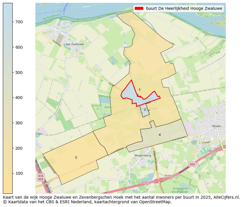 Afbeelding van de buurt De Heerlijkheid Hooge Zwaluwe op de kaart.
