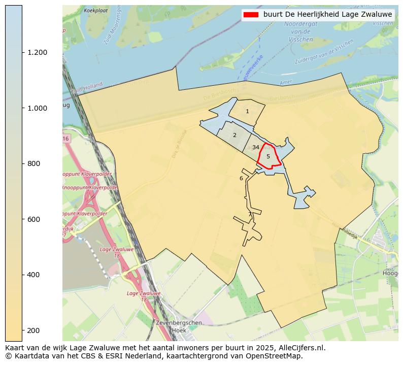 Afbeelding van de buurt De Heerlijkheid Lage Zwaluwe op de kaart.