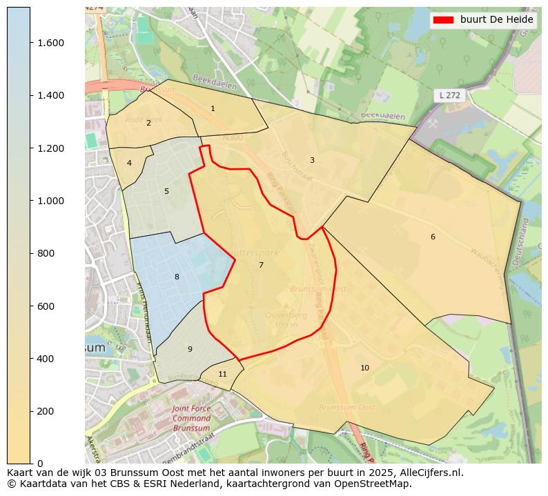 Afbeelding van de buurt De Heide op de kaart.