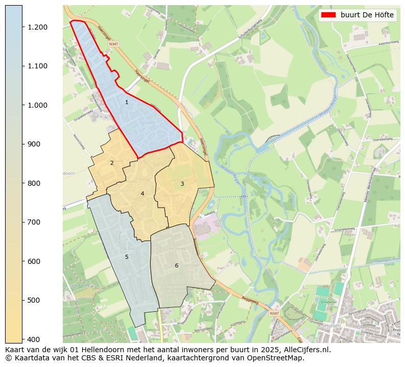 Afbeelding van de buurt De Höfte op de kaart.