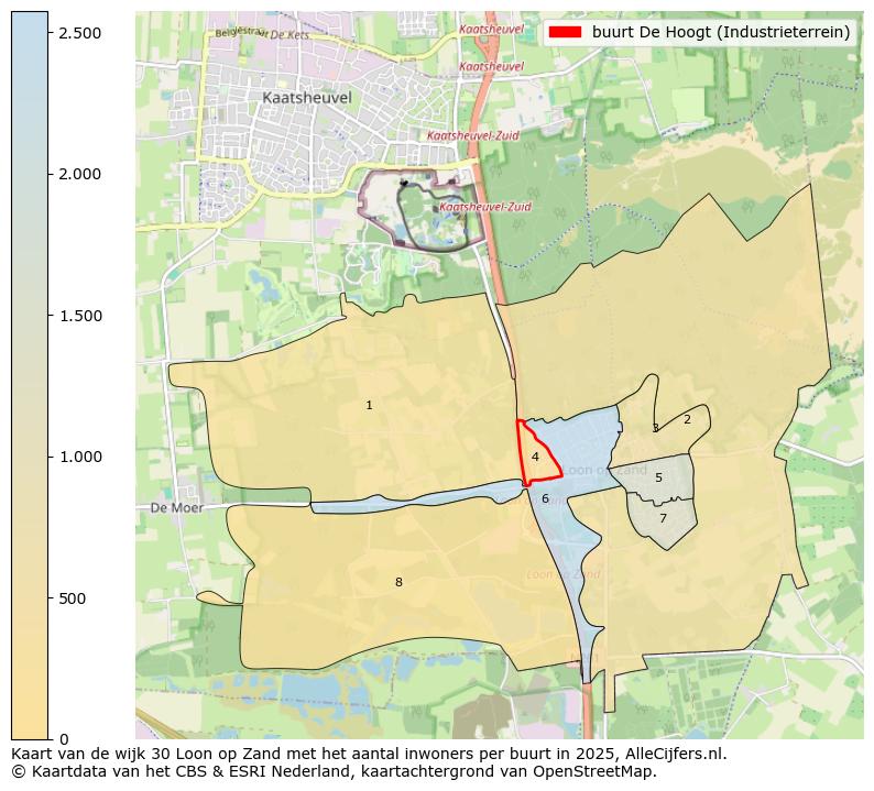Afbeelding van de buurt De Hoogt (Industrieterrein) op de kaart.