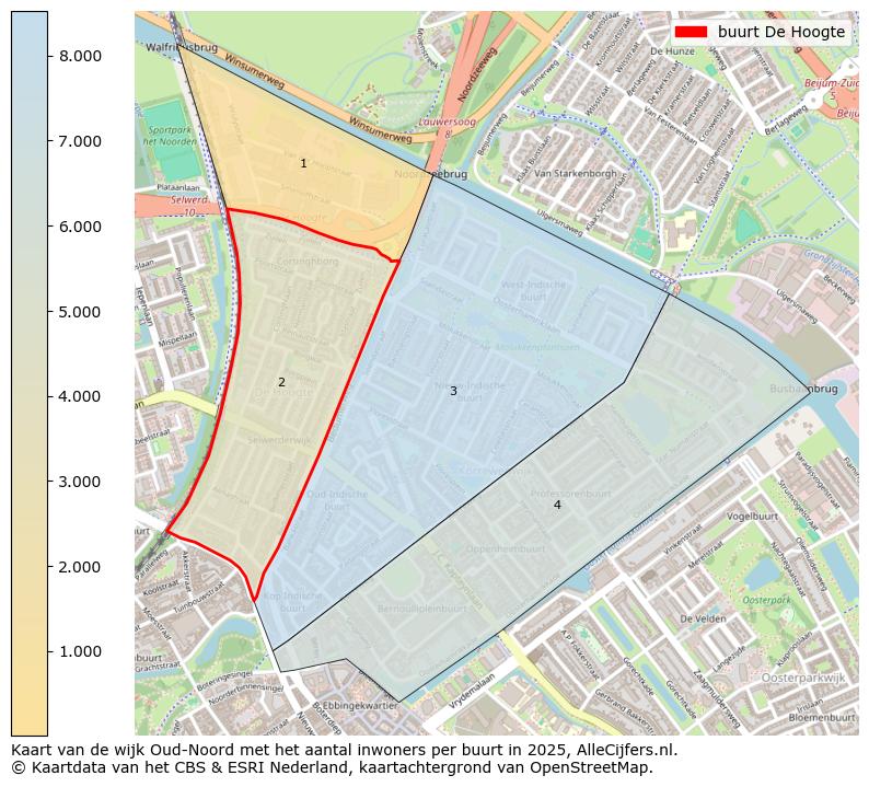 Afbeelding van de buurt De Hoogte op de kaart.